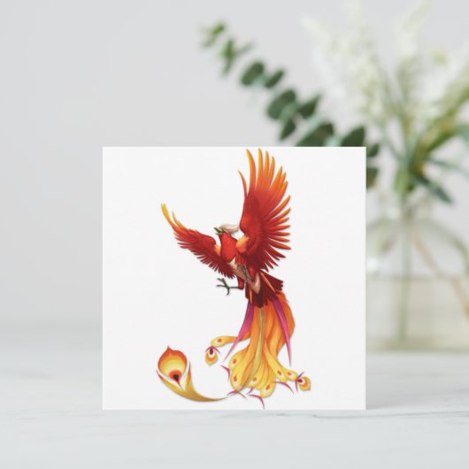 Invitation Le Soleil Phoenix (Debout devant)