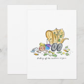 Invitation Le sort du Wagon du Bien-être (Devant / Derrière)