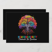 Invitation Le Spectrum Autism (Devant / Derrière)