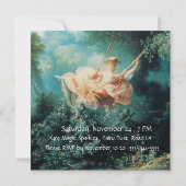 Invitation LE SWING, SWEET 16 Champagne DE FÊTE D'ANNIVERSAIR (Dos)