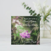 Invitation LE SWING, SWEET 16 PARTY Violet violet violet (Debout devant)