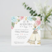 Invitation Le Teepee de la Douche de la Bébée : l'aventure co (Debout devant)