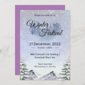 Invitation Le temps le plus unique de l'année Anniversaire hi (Devant / Derrière)