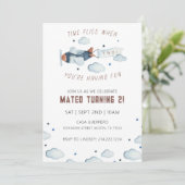 INVITATION LE TEMPS PASSE L'ANNIVERSAIRE ! (Debout devant)