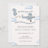 INVITATION LE TEMPS PASSE NAISSANCE (Devant)