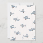 INVITATION LE TEMPS PASSE NAISSANCE (Dos)