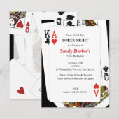 Invitation Le Texas les tiennent nuit de tisonnier - Party (Devant / Derrière)