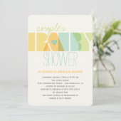 Invitation Le texte transparent moderne couple l'invitation (Debout devant)