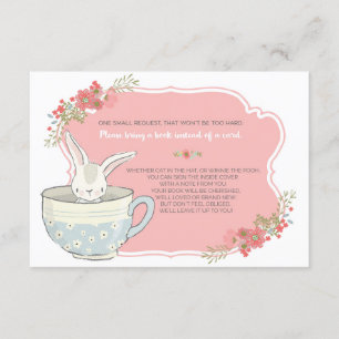 Invitation Le thé de baby shower apportent une insertion de