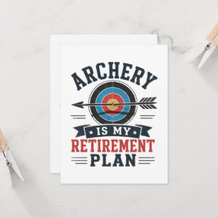 Invitation Le Tir à l'Arc Est Mon Plan De Retraite Archer