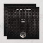 Invitation Le tir sportif;Cool (Devant / Derrière)