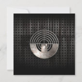 Invitation Le tir sportif;Cool (Dos)