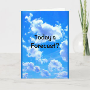 Invitation Le Today's Forecast ? 100% de chance de baby showe
