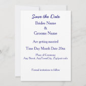 Invitation Le traditionnel écossais et le celtique Mariage ch (Dos)