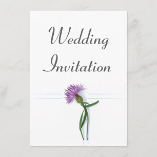 Invitation Le traditionnel écossais et le celtique Mariage ch