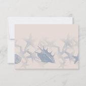 Invitation Le trésor de la répétition des Mariages de mer (Dos)