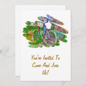 INVITATION LE VÉLO (Devant / Derrière)