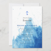 Invitation Le visage du baptême orthodoxe des eaux (Devant)