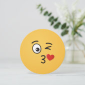 Invitation Le visage Jetant un baiser (Debout devant)