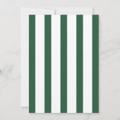 Invitation Leaf de banane verte et rose Beverly Hills Hotel (Dos)