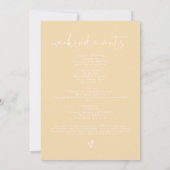 Invitation LEAH Vibrant Pastel Printemps mignon Anniversaire (Dos)