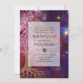 Invitation LeahG Elegant Chic Bar Mitzvah Juif Torah Chic (Devant)
