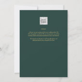 Invitation LeahG Eucalyptus Green Mariage or QR CODE INV (Dos)