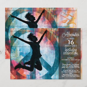 Invitation Leap d'Espoir Art de Paix Urbain Moderne