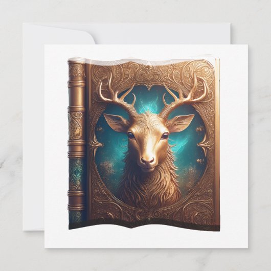 Invitation Leather Bound Copy Of A Deer Hunting Guide (Dos)