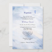 Invitation L'eau des puits du salut Baptême orthodoxe (Devant)