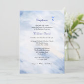 Invitation L'eau des puits du salut Baptême orthodoxe (Debout devant)