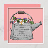 Invitation L'Eau peut inviter (Devant / Derrière)