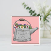 Invitation L'Eau peut inviter (Debout devant)