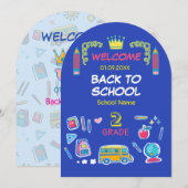 Invitation L'école c'est cool, reprenons le contrôle de la de (Devant / Derrière)