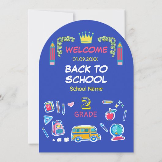 Invitation L'école c'est cool, reprenons le contrôle de la de (Devant)