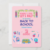 Invitation L'école c'est cool, reprenons le contrôle de la de (Devant)