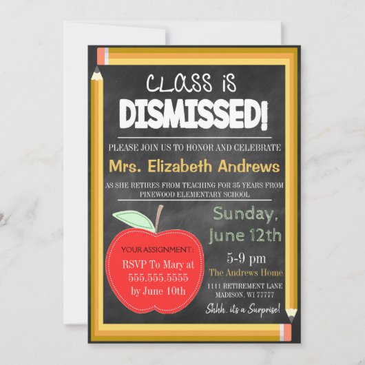 Invitation L'école de tableau de bord de la retraite des ense (Devant)