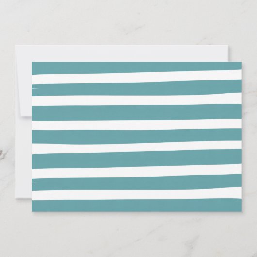 Invitation Lecteur Citrouille bleu et or par Fête des mariées (Dos)