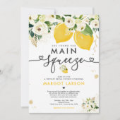 Invitation Lecteur De Citron Par Fête des mariées Citron Sque (Devant)