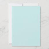 Invitation Lecteur par douche | Oh Baby Pastel Minimal Modern (Dos)
