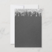 Invitation Lecteurs papier argent Kraft Mariage nuptiale Swee (Dos)