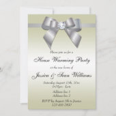 Invitation L'Élégante Soie de la Maison de Bow (Devant)