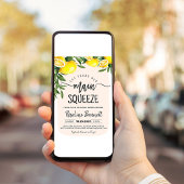 Invitation Lemon a trouvé son Squeeze principal : Shower de m