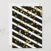 Invitation Lemon Black Squeeze Mariage Moderne (Dos)