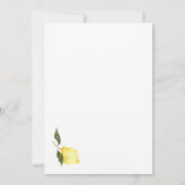 Invitation Lemon cocktail A tini bit Older 30th Birthday  (Dos)