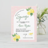 Invitation Lemon Elle A Trouvé Sa Fête des mariées De Squeeze (Debout devant)