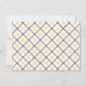 Invitation Lemon | Fête de mariage Citrus (Dos)