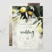 Lemon Grove | Mariage d'été moderne Jaune & Vert