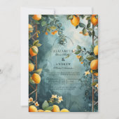 Invitation Lemon Grove Romance Wedding (Devant)