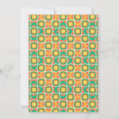 Invitation Lemon Méditerranée Orange 80ème (Dos)